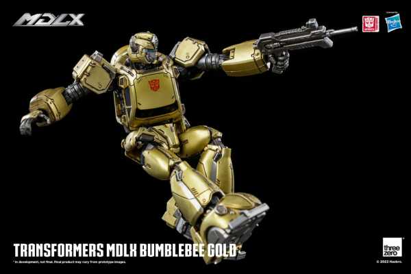 Transformers MDLX Bumblebee Gold Limited Edition 12 cm Actionfigur
