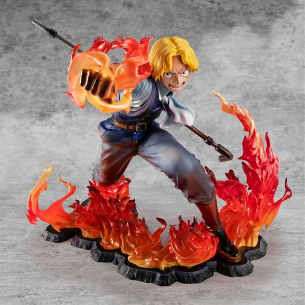 One Piece Excellent Model P.O.P. Sabo Fire Fist Inheritance Limited Edition PVC Statue