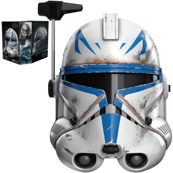 VORBESTELLUNG ! Star Wars The Black Series Clone Captain Rex Premium Electronic Helmet Prop Replik