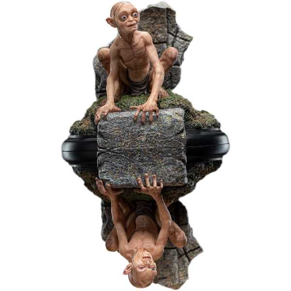 The Lord of the Rings (Der Herr der Ringe) Gollum and Smeagol Ithilien Woods Statue
