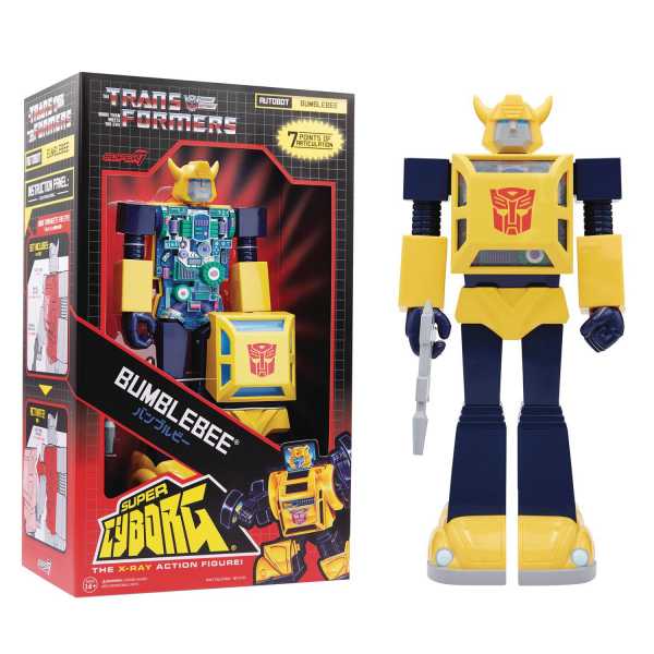 TRANSFORMERS SUPER CYBORG BUMBLEBEE (FULL COLOR) ACTIONFIGUR