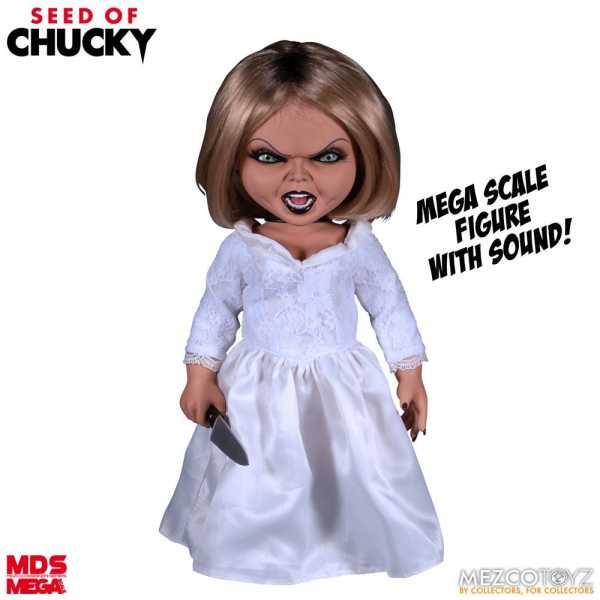 MDS MEGA SCALE SEED OF CHUCKY TIFFANY ACTIONFIGUR