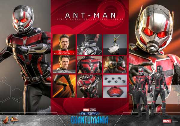 VORBESTELLUNG ! Ant-Man & The Wasp: Quantumania Movie Masterpiece 1/6 Ant-Man 30 cm Actionfigur
