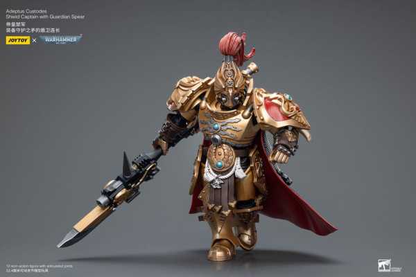 VORBESTELLUNG ! Joy Toy Warhammer 40k Adeptus Custodes Shield Captain & Guardian Spear Actionfigur