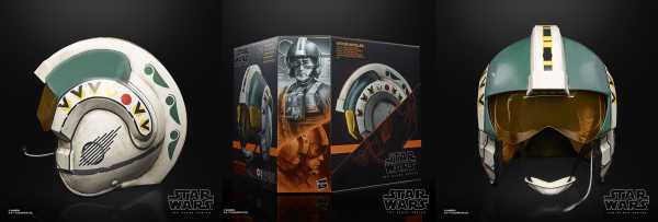 Star Wars The Black Series Wedge Antilles Helmet Prop Replik