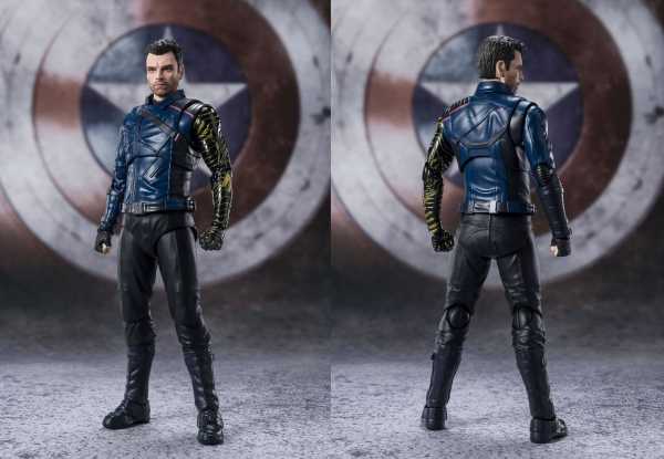 The Falcon and the Winter Soldier S.H. Figuarts Bucky Barnes 15 cm Actionfigur