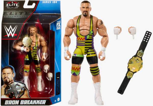 WWE Elite Collection Series 104 Bron Breaker Actionfigur Chase Variant