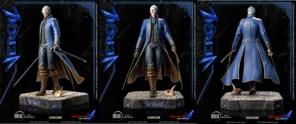 AUF ANFRAGE ! Devil May Cry 4: 1/4 Vergil 50 cm Special Edition Statue