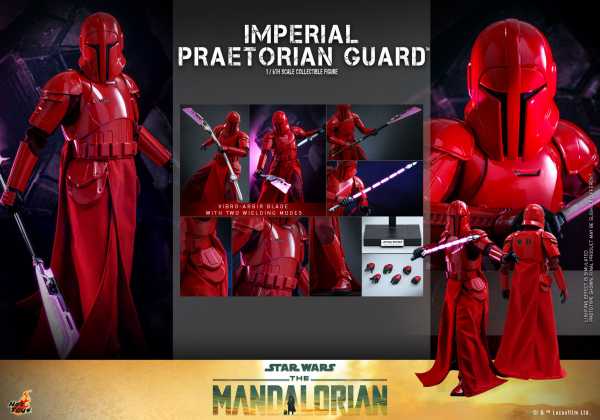 VORBESTELLUNG ! Hot Toys Star Wars: The Mandalorian 1/6 Imperial Praetorian Guard 30 cm Actionfigur