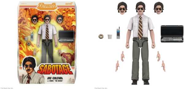 VORBESTELLUNG ! Beastie Boys Ultimates Wave 1 Vic Colfari as Bobby "The Rookie" 18 cm Actionfigur