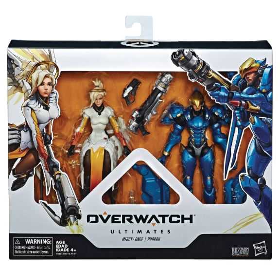 OVERWATCH ULTIMATES 15 cm MERCY AND PHARAH ACTIONFIGUREN DUAL PACK