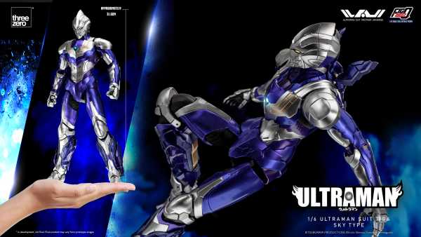 VORBESTELLUNG ! FigZero Ultraman 1/6 Ultraman Suit Tiga Sky Type 31 cm Actionfigur