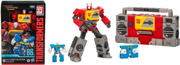 Transformers: The Movie Studio Series 86 Voyager Autobot Blaster & Eject Actionfigur