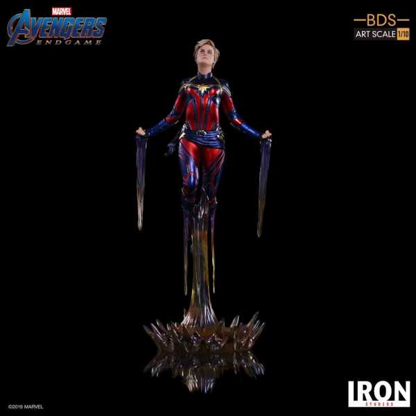 Avengers: Endgame BDS Art Scale 1/10 Captain Marvel 26 cm Statue
