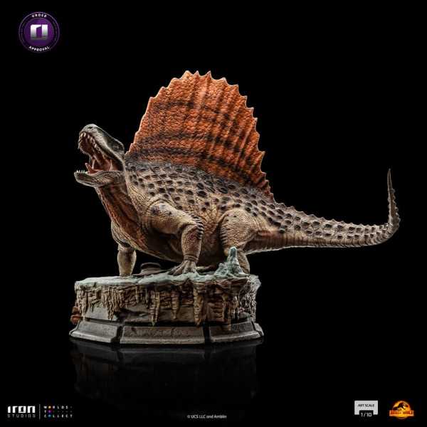 VORBESTELLUNG ! Jurassic World 1/10 Dimetrodon 19 cm Art Scale Statue