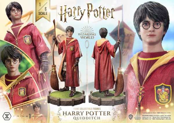 VORBESTELLUNG ! Harry Potter 1/6 Harry Potter 31 cm Prime Collectibles Statue Quidditch Edition