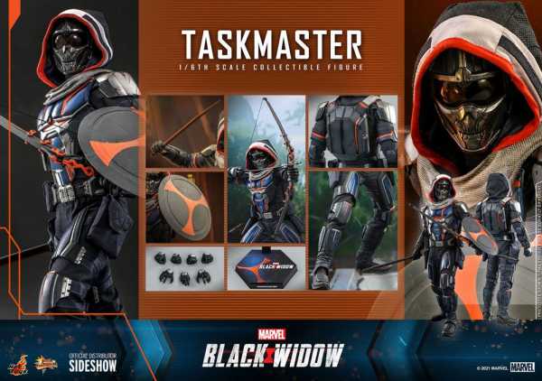AUF ANFRAGE ! HOT TOYS Black Widow Movie Masterpiece 1/6 Taskmaster 30 cm Actionfigur