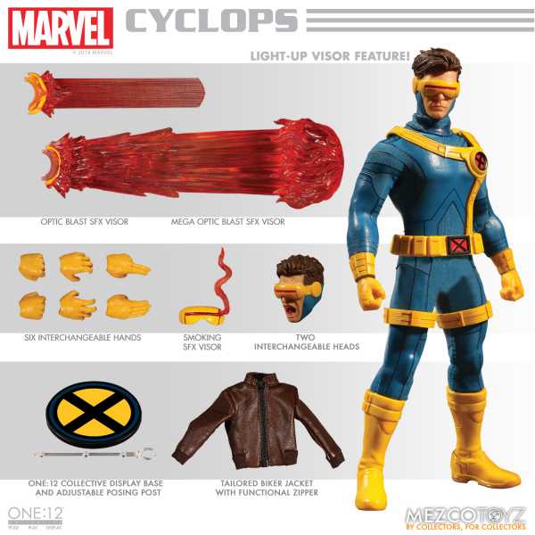 ONE-12 COLLECTIVE MARVEL CYCLOPS ACTIONFIGUR