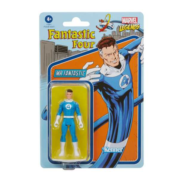 Marvel Legends Retro 375 Collection Mr. Fantastic 3 3/4-Inch Actionfigur