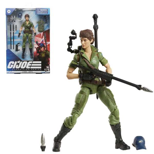 G.I. Joe Classified Series Lady Jaye 6 Inch Actionfigur