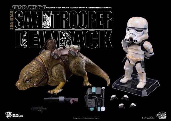 EAA-014S Star Wars Episode IV Egg Attack Dewback & Sandtrooper Actionfiguren 2-Pack