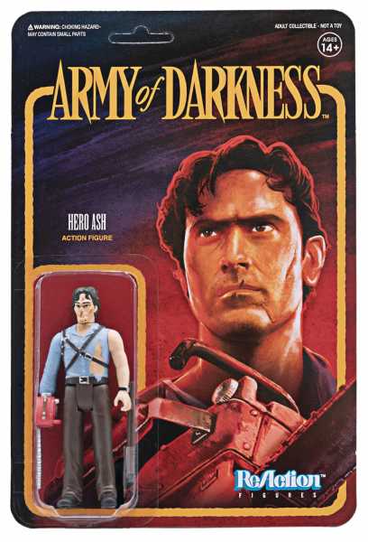 ARMY OF DARKNESS HERO ASH REACTION ACTIONFIGUR