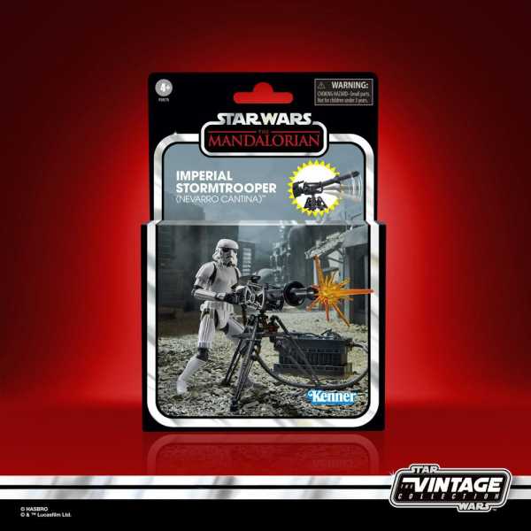 Star Wars Mandalorian Vintage C. Imperial Stormtrooper Nevarro Cantina Actionfigur